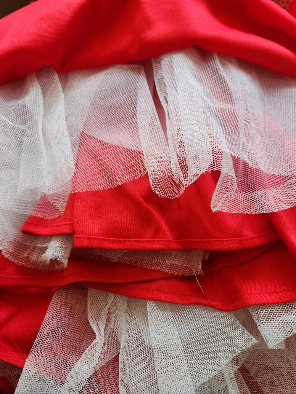 XSCAPE Red Lace Mermaid Formal Gown - Size 12 - Picture 15 of 16